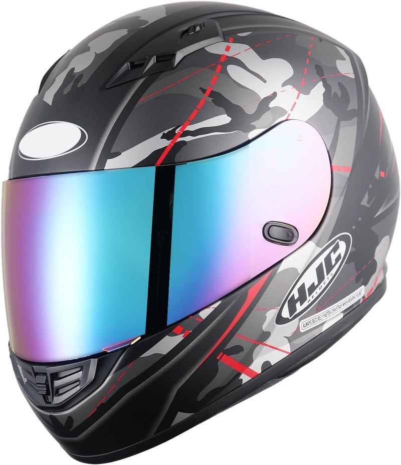 SOMAN CL-17 Visor Replacement, HJ-09 Face Shield Compatible with CL-16 CL-15 CL-SP CS-R1 CS-R2 CS-R3 AC-12 FS-10 FS-15 FG-15 IS-16 (Rainbow) - Image 4